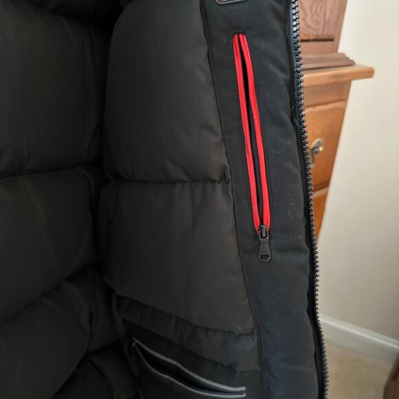 NWT PAJAR Samson Fox Fur-Trimmed Hooded Down Parka MEN XL - Picture 4 of 9